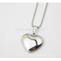 Pendentif en acier inoxydable en argent avec pendentif Collier Collier Collier